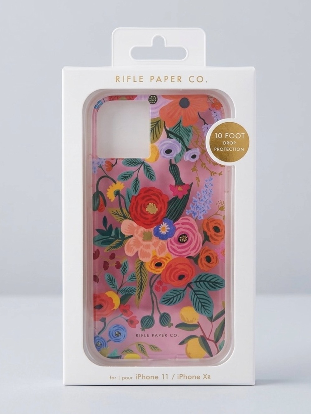 Rifle Paper Co. Floral iPhone 11 Case in Garden Party Blush